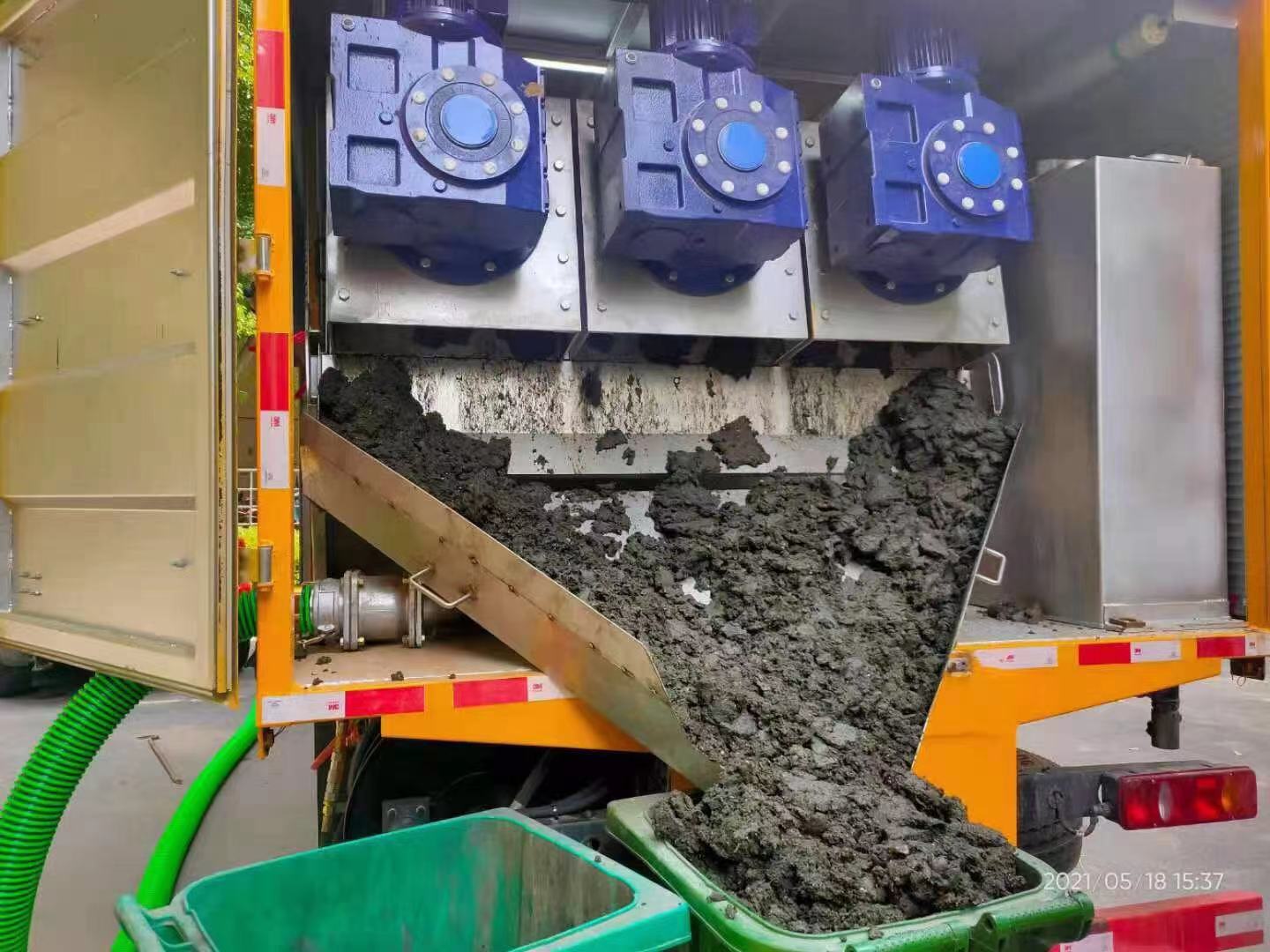 盐都化粪池清掏城市维护站-泥浆净化干湿分离处理
